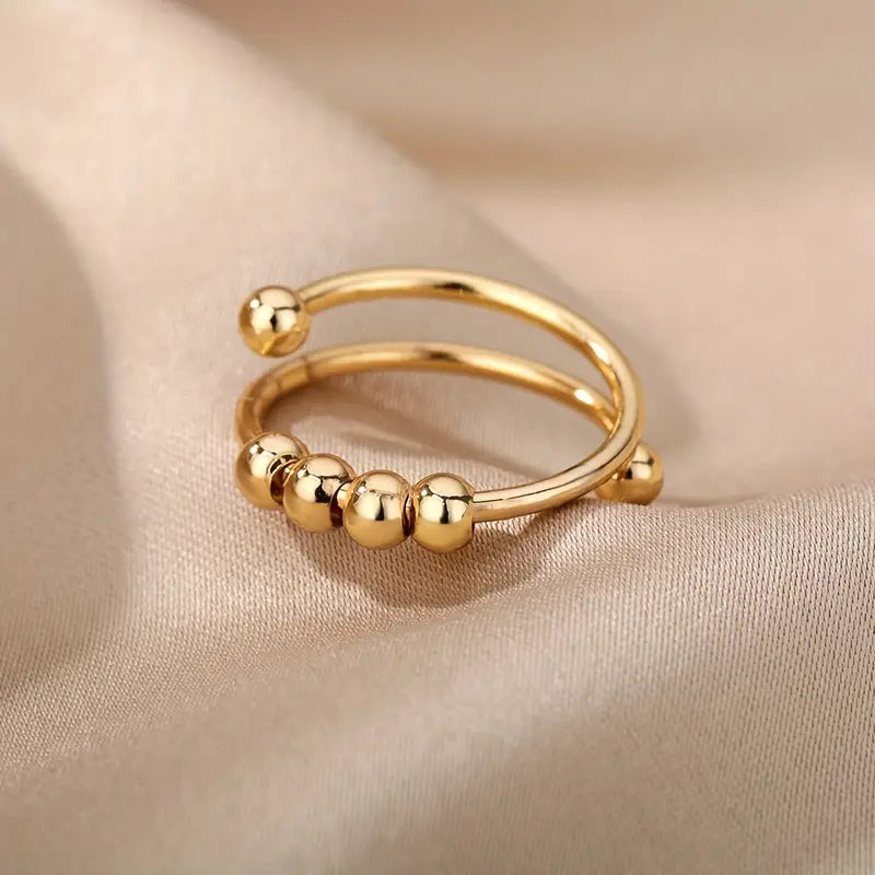 Anillo Ajustable 'Eclat Dorado'