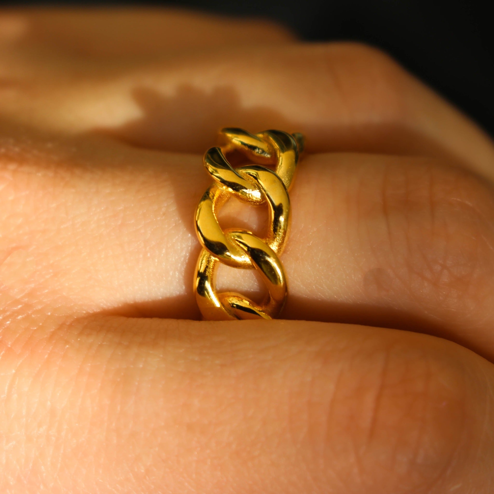 Anillo Lazo Dorado