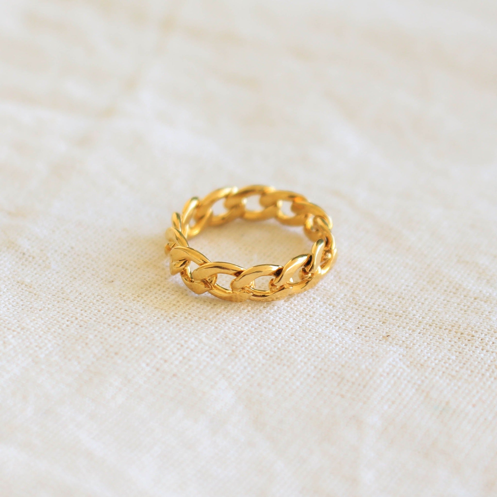 Anillo Corda Dorado